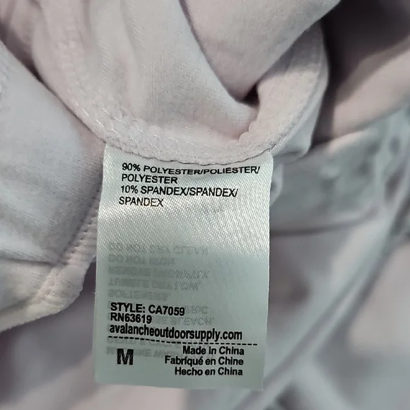 Avalanche Light Purple High Waisted Joggers Size M NWT - Picture 7 of 9